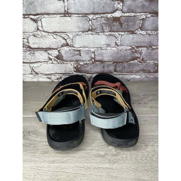 Teva Hurricane XLT2 Earth Pink Blue Yellow Nylon Hiking Strap Sandals Men Sz 12M - Picture 5 of 16